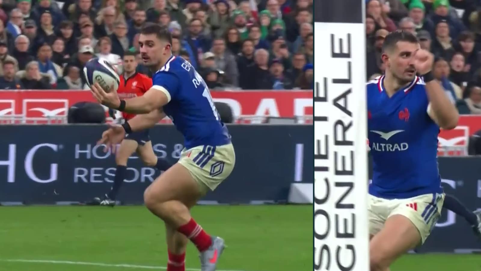 Law discussion: World Rugby’s eight-year unchecked change thrown into the spotlight with Thomas Ramos’ ‘juggling’ catch