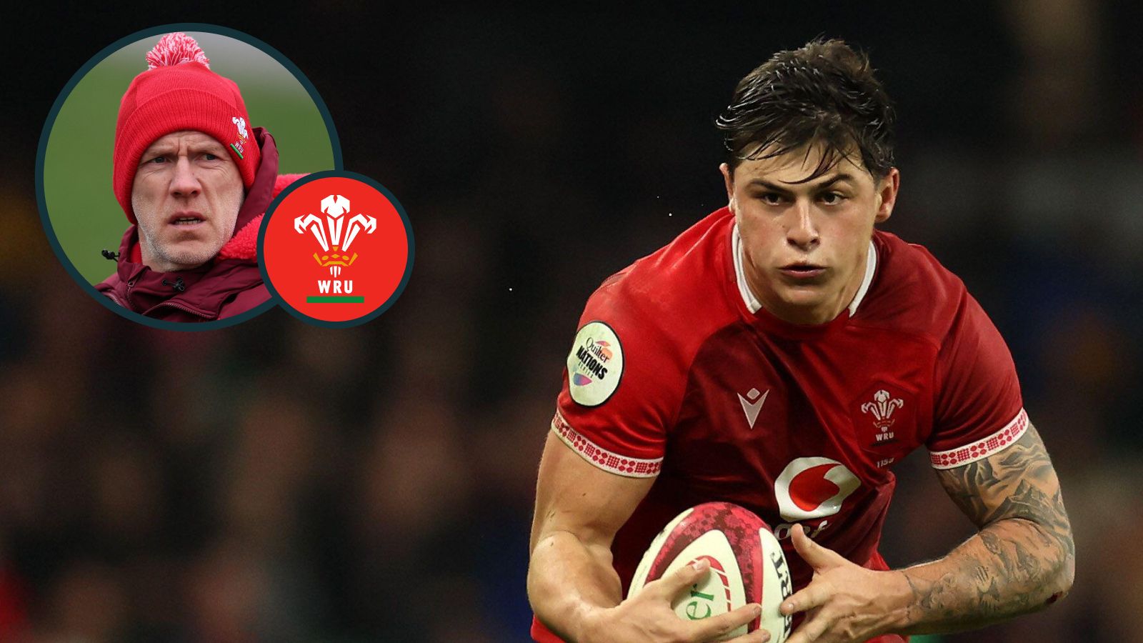 Wales boss backs ‘threatening’ Louis Rees-Zammit to succeed in new position as move creates ‘added competition’