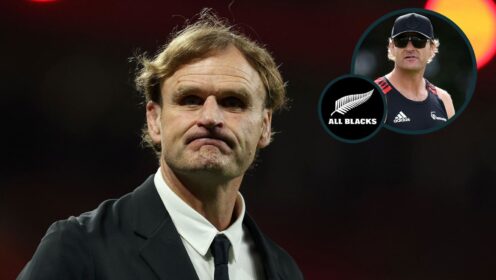 Scott Robertson as All Blacks and Crusaders head coach.