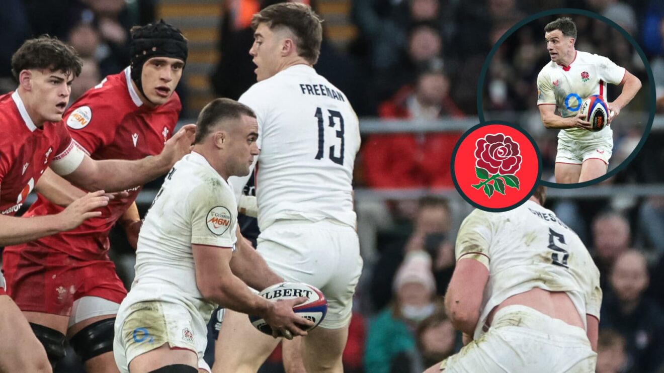 England duo Ben Earl and George Ford against Wales.