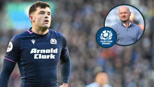 Blair Kinghorn and Gregor Townsend image