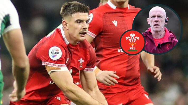 Joe Hawkins starts at inside centre for Wales against France.