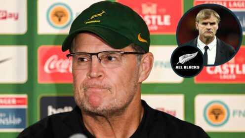 Rassie Erasmus responds to accusations of leaking All Blacks misinformation to Irish media