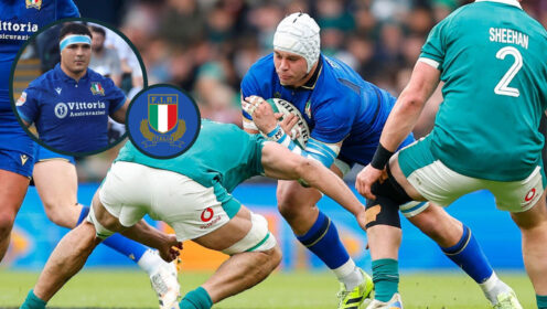 Italy player ratings v Ireland: Azzurri tearaway shines with ‘fine all-round display’ while front-rowers impress with superb scrummaging effort