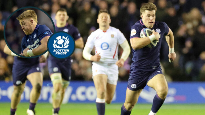 Kyle Steyn and Huw Jones image