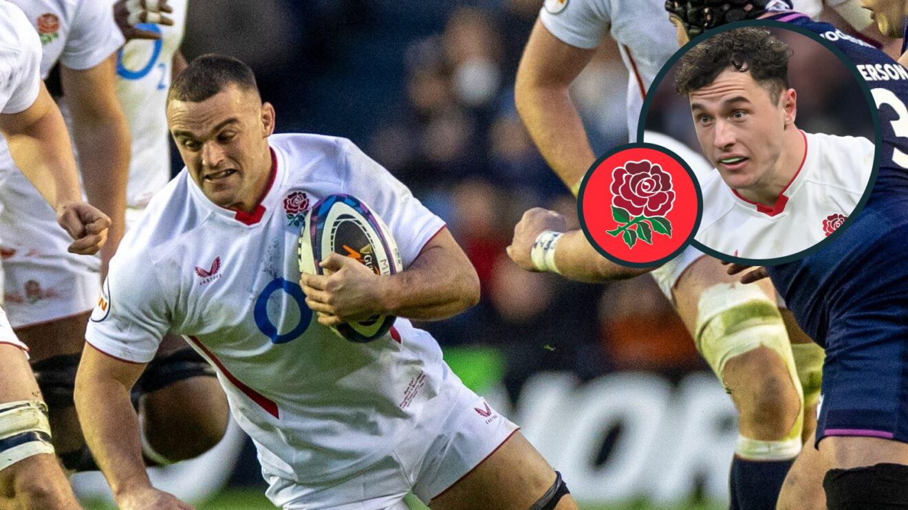 A two layered image of Ben Earl and Henry Arundell