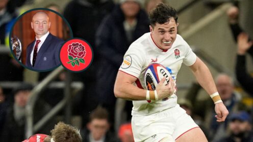 England wing Henry Arundell is available for this weekend.