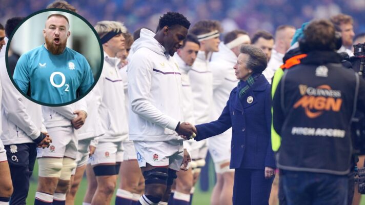 England prop laughs off 'upsetting' mistake that left royal believing he was a TV star
