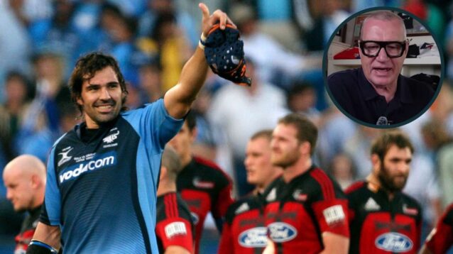 Sir John Kirwan calls ‘bull—-‘ on Super Rugby chief’s South Africa comments as Springboks legend weighs in