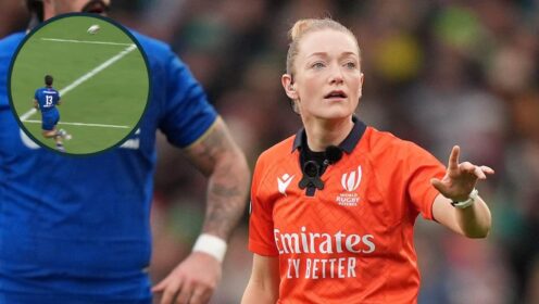 Nigel Owens: Hollie Davidson should have stuck by her ‘decision’ as TMO makes incorrect call