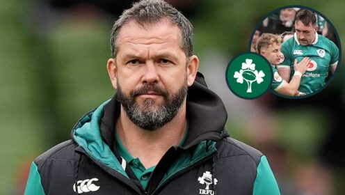 England v Ireland: Andy Farrell dealt late hammer blow but continues to back brave bench call