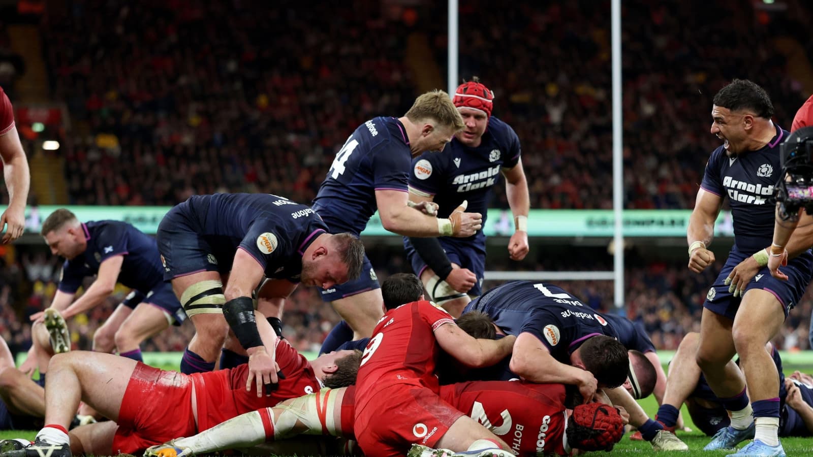 Scotland dramatically snatch Cardiff ‘pot-boiler’ after Wales seemed set for upset victory