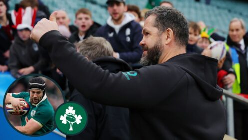 Ireland head coach Andy Farrell and skipper Caelan Doris speak after their Six Nations win over England.