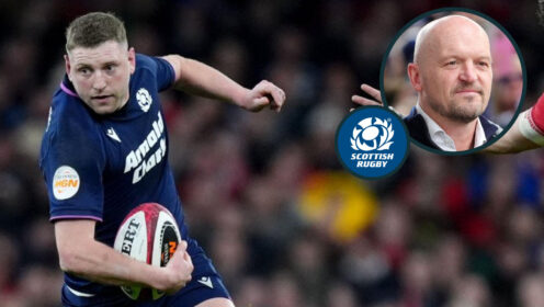 Finn Russell and Gregor Townsend photo