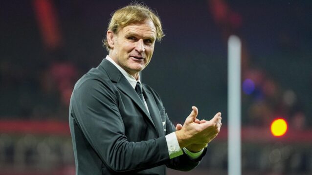 Scott Robertson following the All Blacks' win over Wales