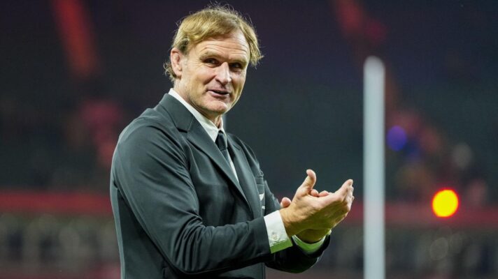 Scott Robertson following the All Blacks' win over Wales