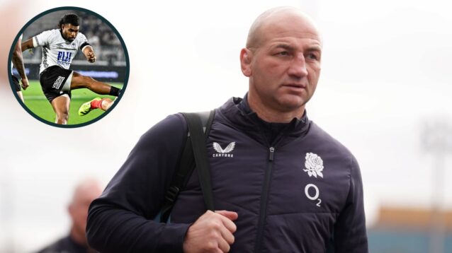 England head coach Steve Borthwick is under pressure after two heavy losses.