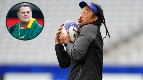 Rassie Erasmus and Tana Umaga image