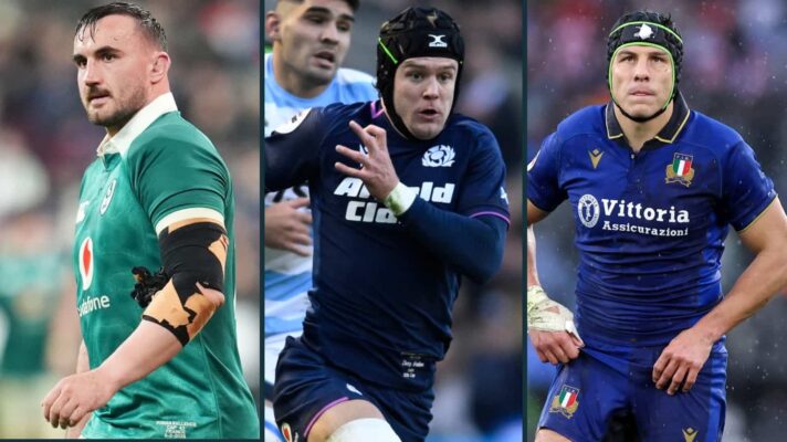 Ireland's Ronan Kellher, Scotland's Darcy Graham and Italy's Juan Brex.
