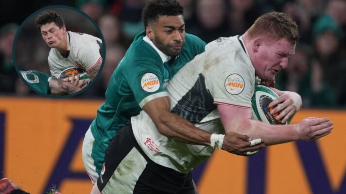 Wales prop Rhys Carre scored again.