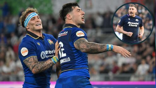 Lorenzo Cannone, Tommaso Menoncello (both Italy) and Finn Russell (Scotland) make our Six Nations team.