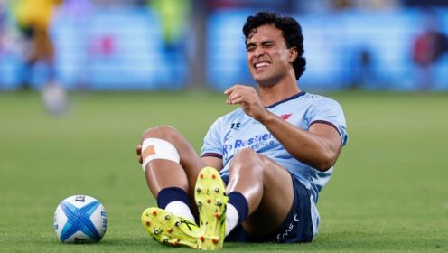 Waratahs suffer crucial Joseph-Aukuso Suaalii injury blow as update issued on Wallabies ace
