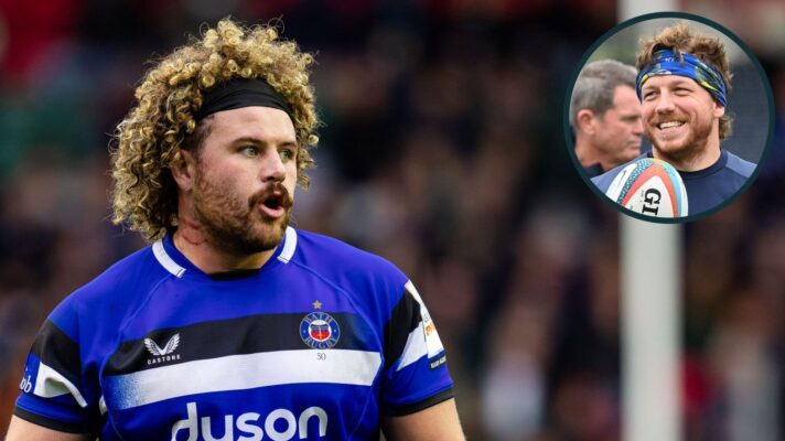 A two layered image of Alfie Barbeary and Hamish Watson