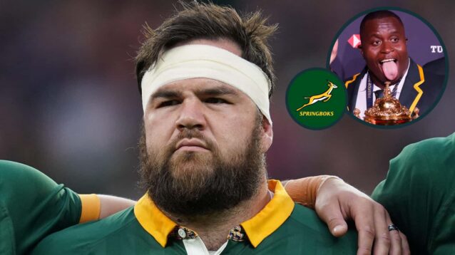 Rassie Erasmus convinces Frans Malherbe to shelve retirement plan while fellow Springbok is ‘two years younger’ due to injury