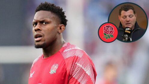 England captain Maro Itoje and former France hooker Benjamin Kayser.
