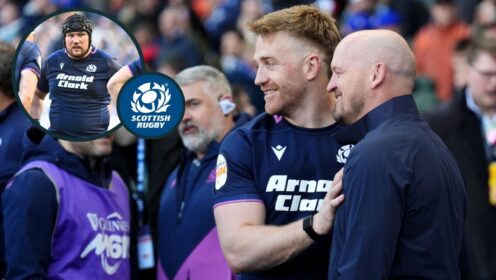 Scotland wing Kyle Steyn is fit to face Ireland.