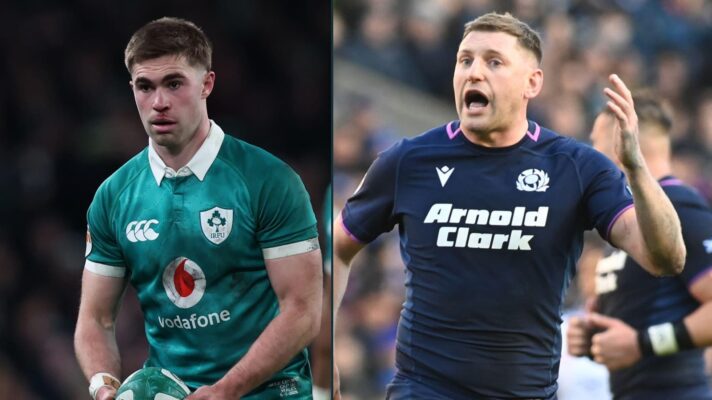 two layer image of Jack Crowley and Finn Russell