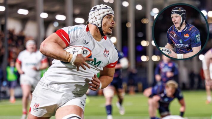 Ulster number eight Juarno Augustus was named Player of the Match.