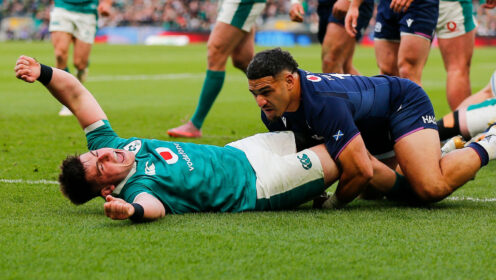 Steely Ireland win Triple Crown as Scotland’s Six Nations dreams evaporate in Dublin