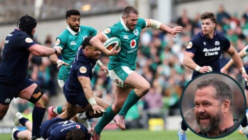 Andy Farrell applauds ‘Irish fridge’ for ‘immense’ performance after ‘biding his time’