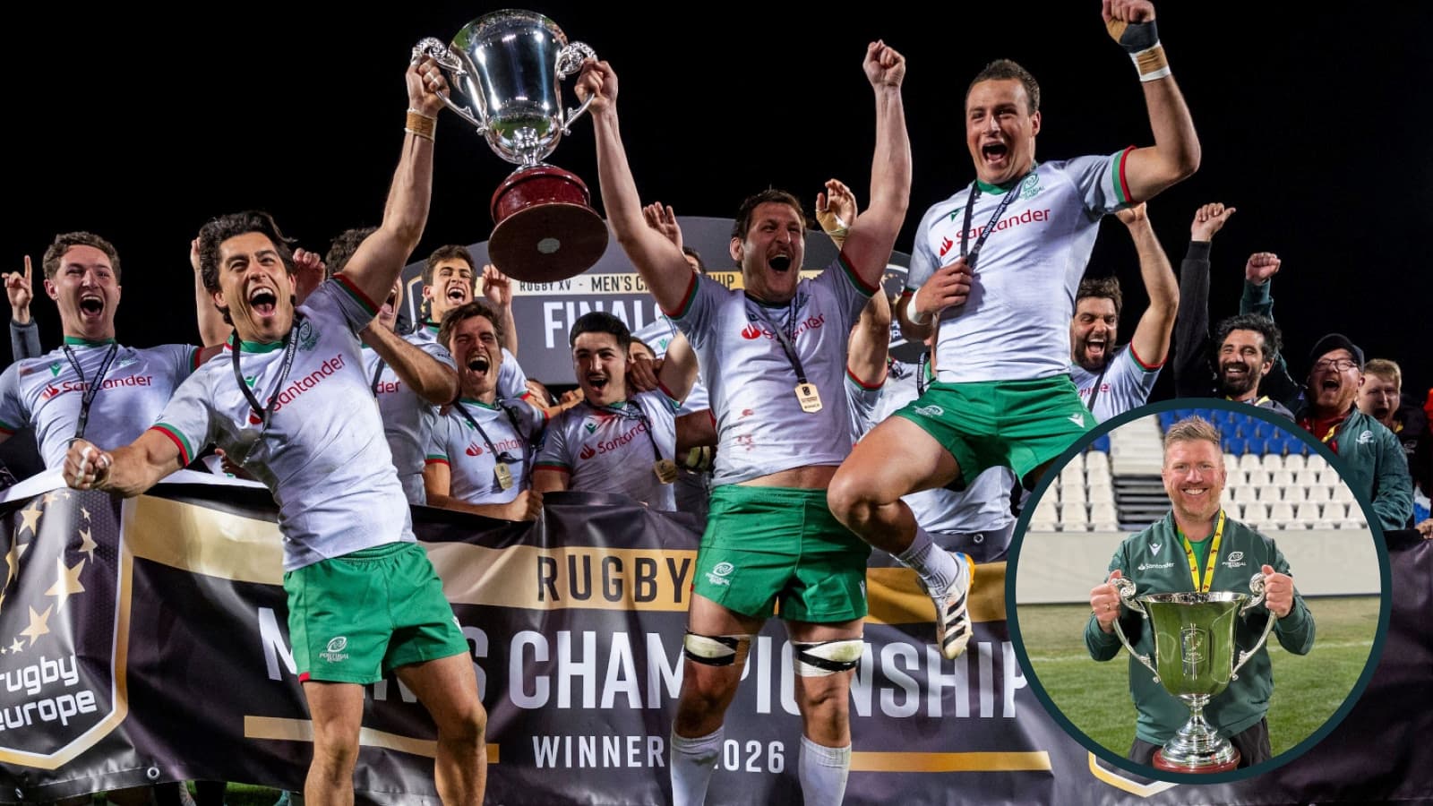 Ex-Munster coach Andi Kyriacou ‘couldn’t be happier’ for Portugal players after REC title success as ‘timely’ World Rugby rankings boost and World Cup hope highlighted