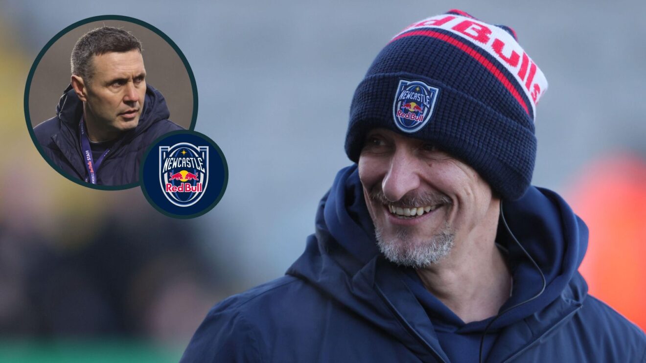 A two layered image of Alan Dickens and Stephen Jones