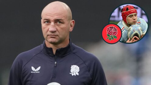 England head coach Steve Borthwick and France star Louis Bielle-Biarrey (inset) scoring his fourth try in Six Nations finale.