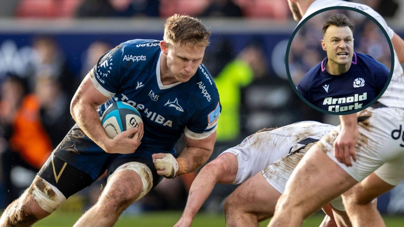 A two layered image of Dan du Preez and Jack Dempsey