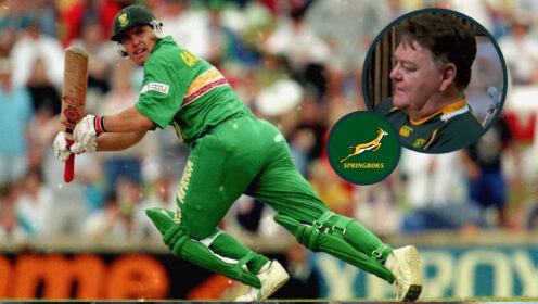 Ex-South African cricket star who was good enough in both codes hails legendary Springbok who was ‘one of the world’s best at any time in history’