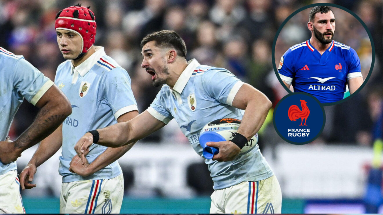 Louis Bielle-Biarrey Thomas Ramos and Charles Ollivon image