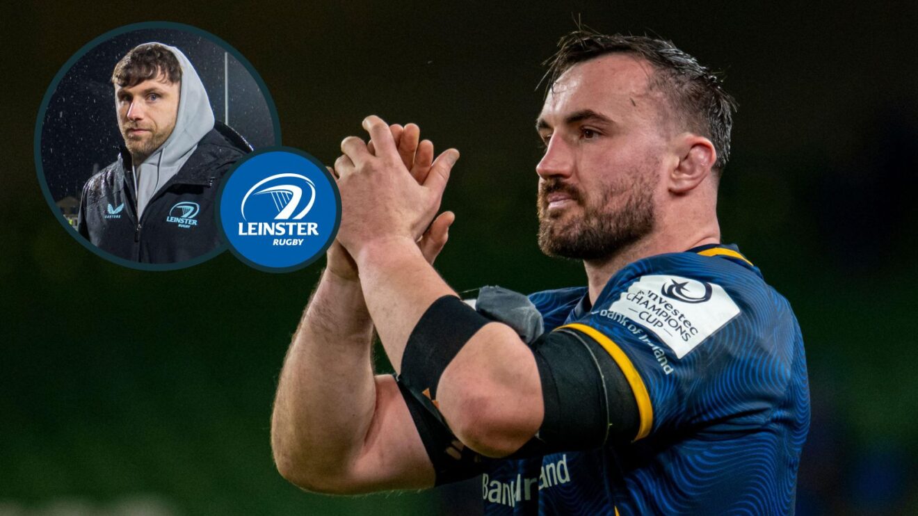 A two layered image of Ronan Kelleher and Hugo Keenan