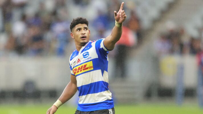 Sacha Feinberg-Mngomezulu Stormers United Rugby Championship 2026 - Alamy