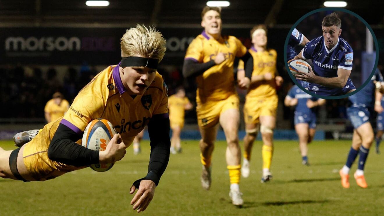 Henry Pollock starts at eight for Northampton Saints while George Ford is at 10 for Sale Sharks.