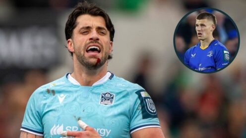 Ireland great lashes out at Glasgow Warriors in epic X-rated rant after ‘sickening’ Sam Prendergast treatment