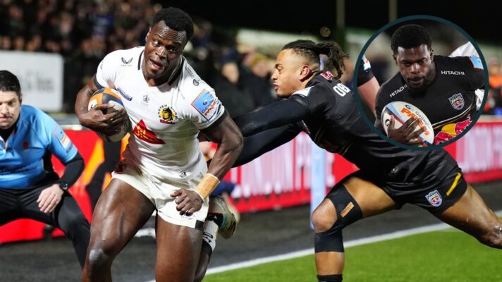 Paul Brown-Bampoe impressed for Exeter Chiefs.