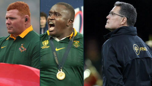 Steven Kitshoff Trevor Nyakanye Rassie Erasmus image