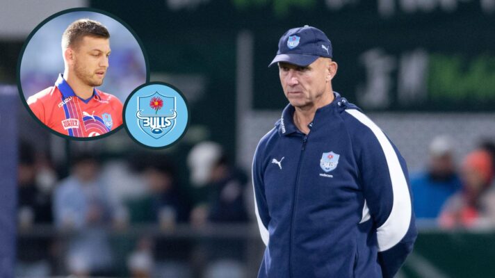 A two layered image of Johan Ackermann and Handre Pollard