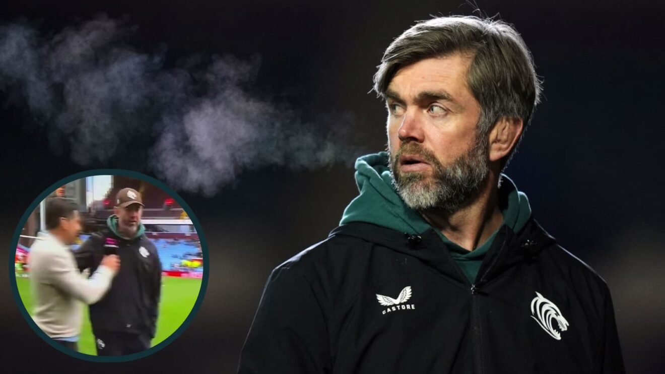 Leicester Tigers boss Geoff Parling was in the headlines over the weekend.