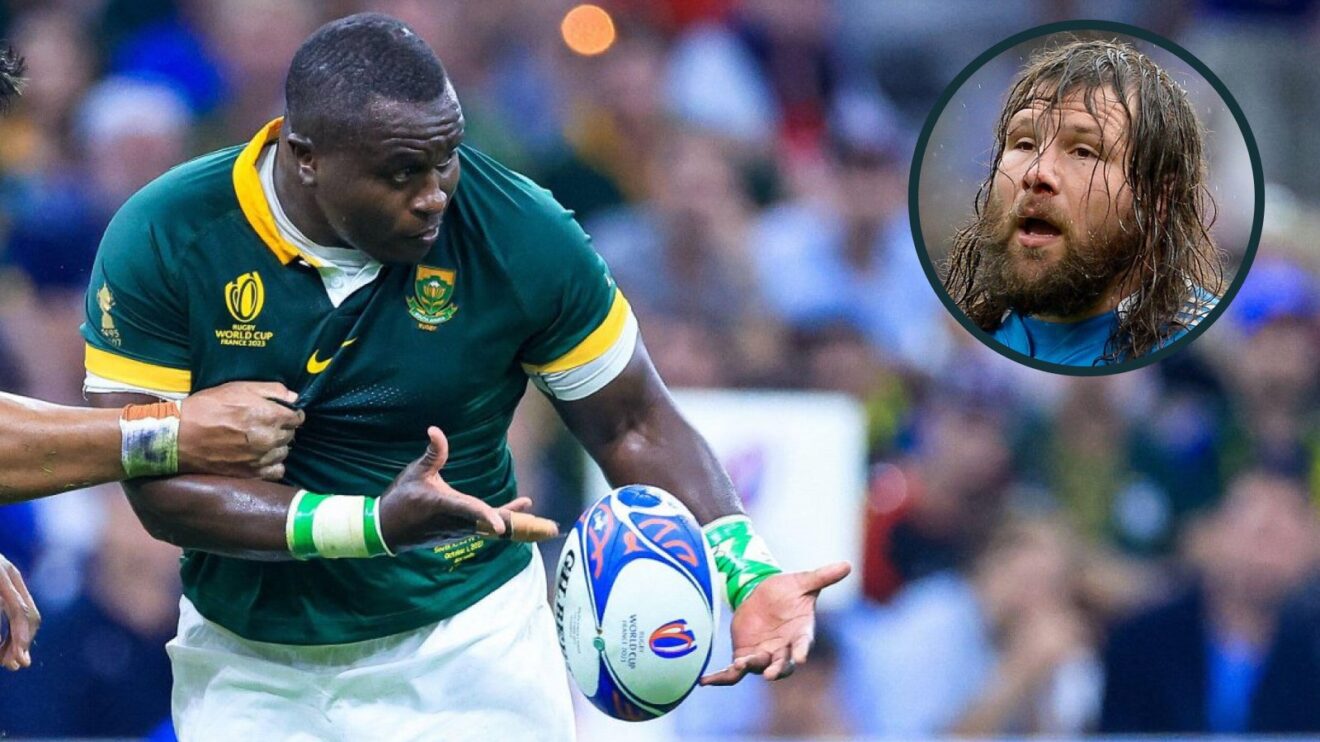 Trevor Nyakane and Martin Castrogiovanni image