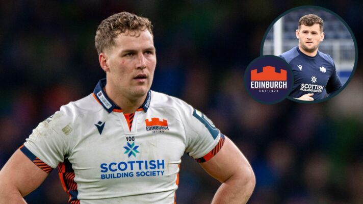 A two layered image of Duhan van der Merwe (left) and Magnus Bradbury (left)